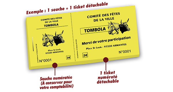 billets tombola Armantes