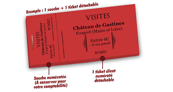 billetterie tickets d'entrée pas cher visite chateau de gastines