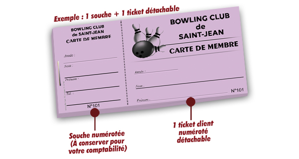 carte de membre club