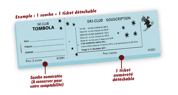 carnets tickets détachables Bellegarde