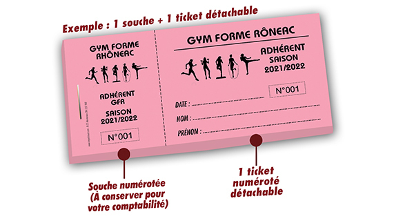 carte adhérent gymnastique