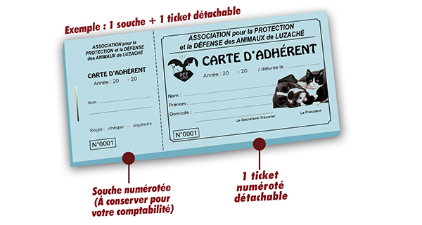 carte adhérent association animaux