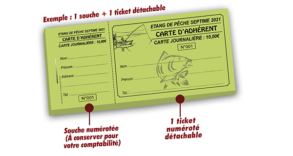 carte adhérent journée pêche