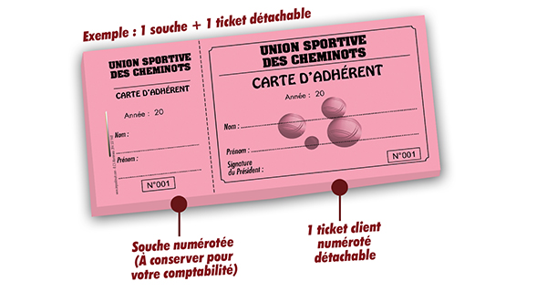 Carte adhérent union sportive