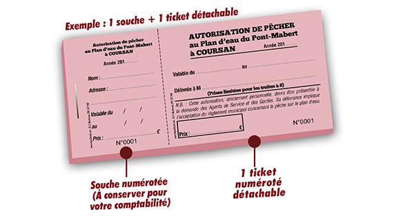 carte autorisation de pêche