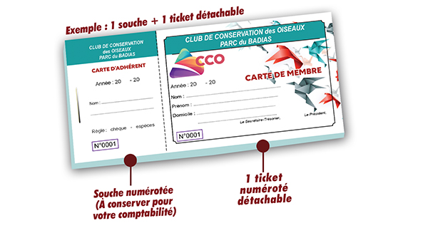 carte de membre personnalisées 2