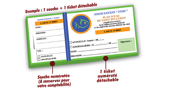 carte membre association pêche fish