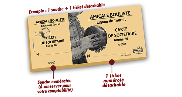 carte sociétaire amicale bouliste