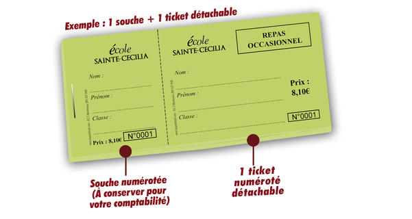 tickets cantine scolaire Cécilia
