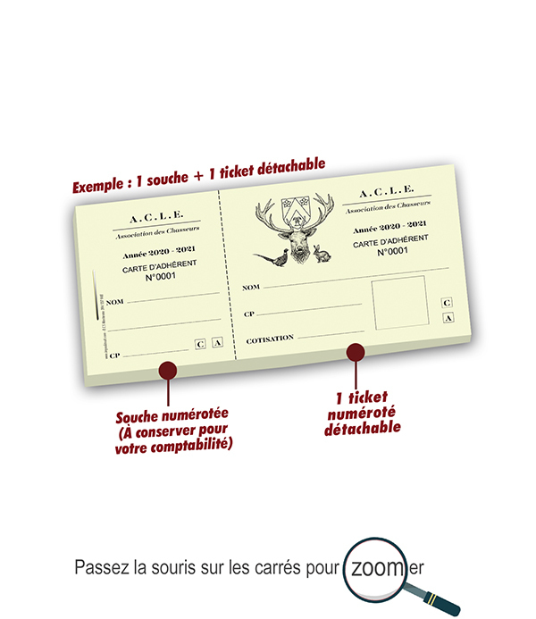 carte adhérent association chasse ACLE