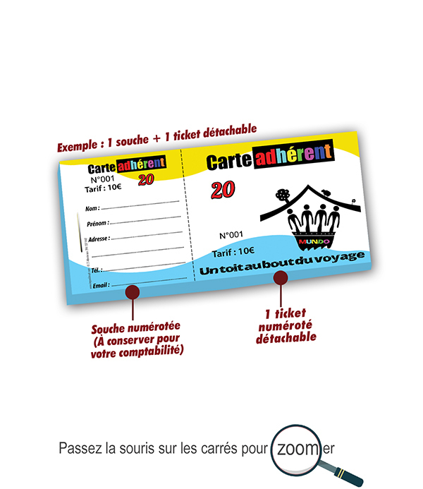 carte adhérent association solidaire