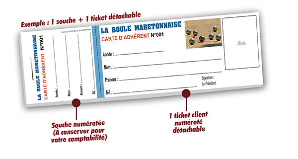 carte adhérent bouliste