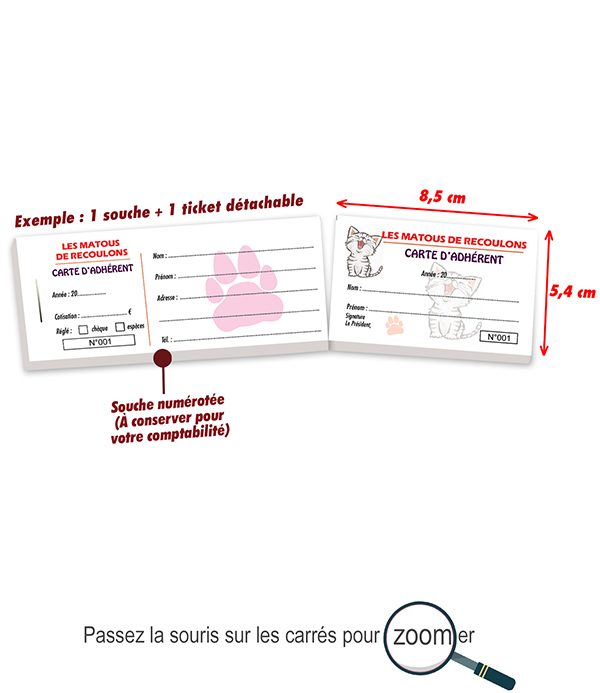 carte adhérent chaton 2