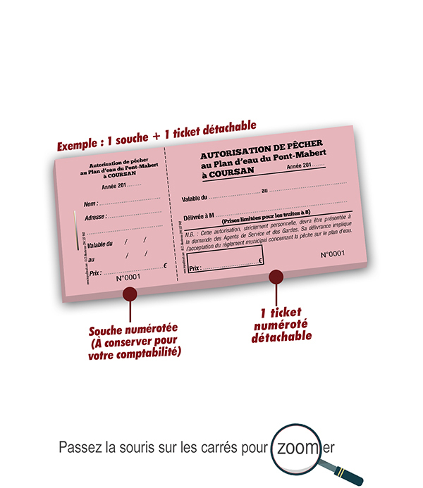 carte autorisation de pêche