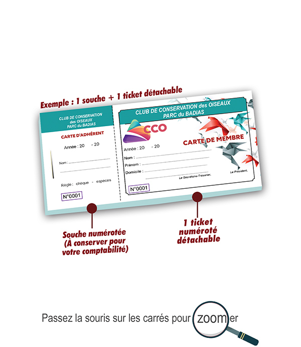 carte de membre personnalisées 2