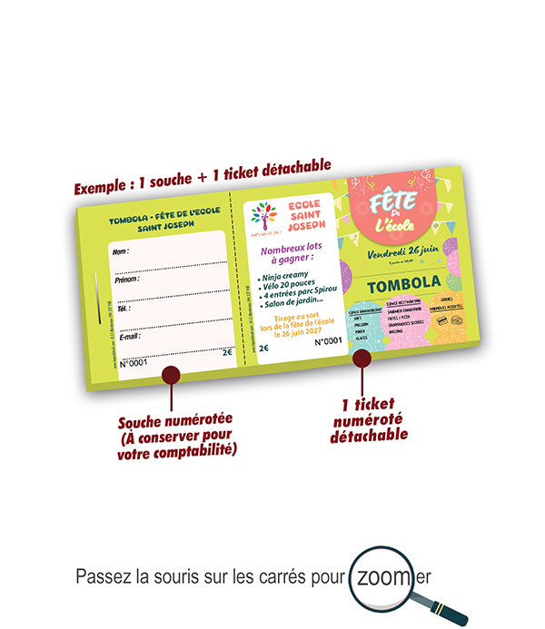 organiser tombola ecole st joseph