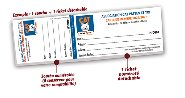 carte de membre association défense animaux