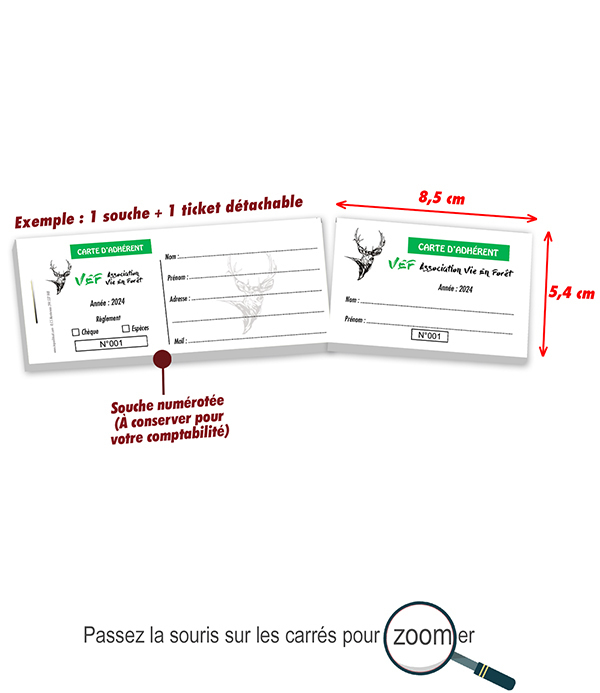 carte adhérent association vie en forêt 2