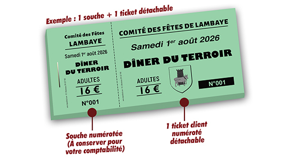 ticket repas dîner