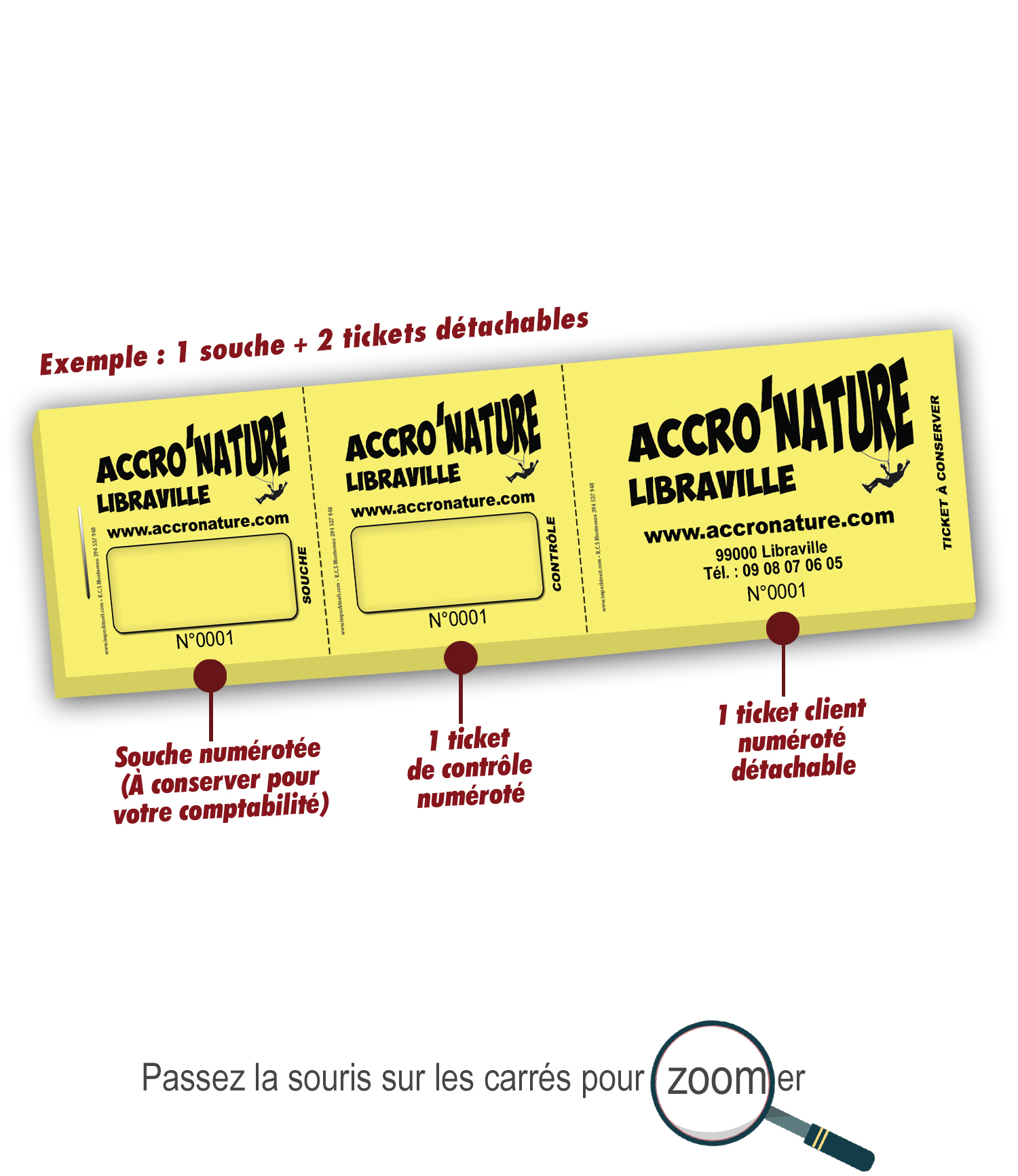 Entrée parc accrobranches