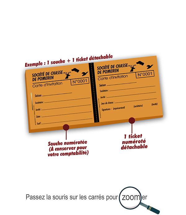 cartes de chasse