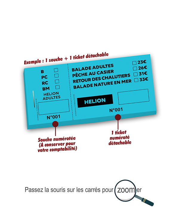 modèle ticket balade en bateau