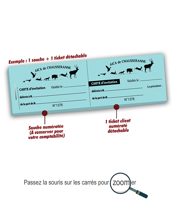 Copie de Carte invitation chasse