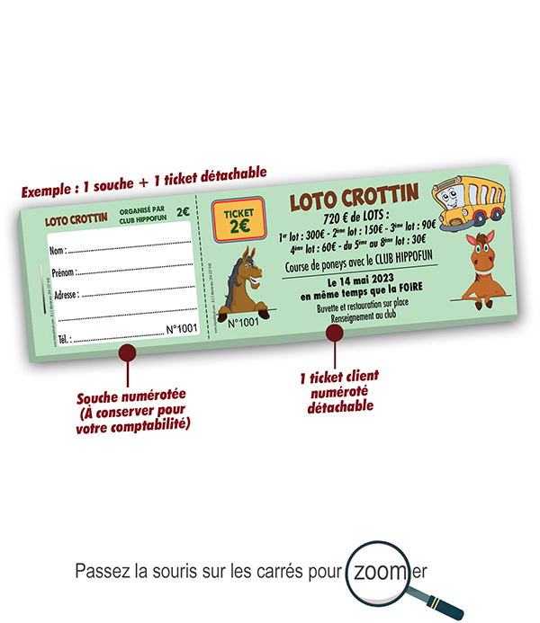 Ticket Loto Crottin