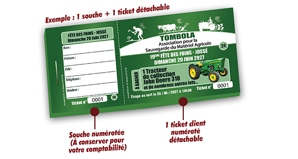 Tombola Fête des Foins