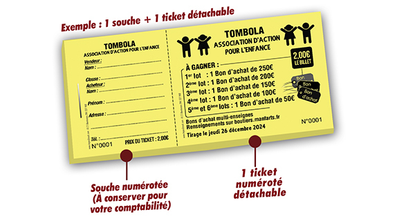 tombola téléthon