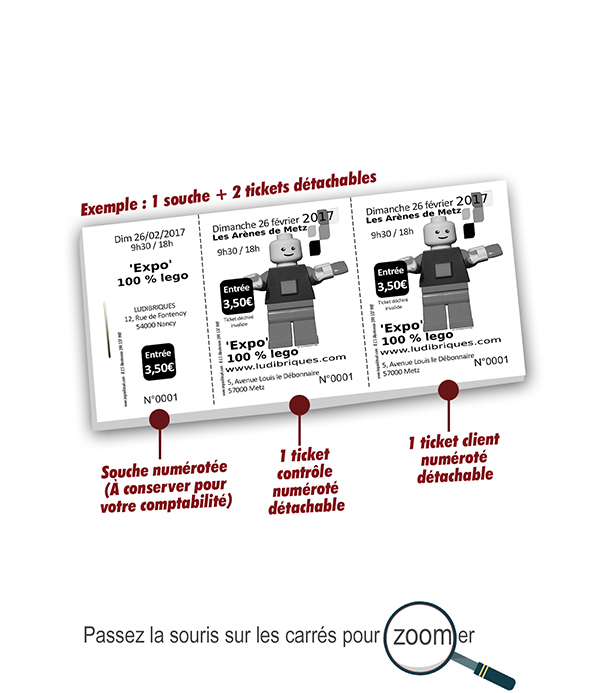 faire imprimer tickets d'entrée pas cher expo metz