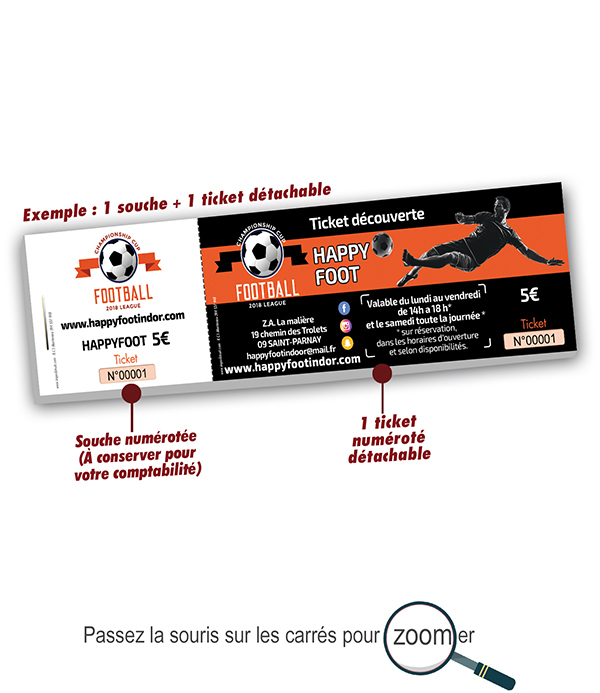 tombola parsonnalisée Happyfoot