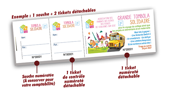 Tombola écoles solidaires