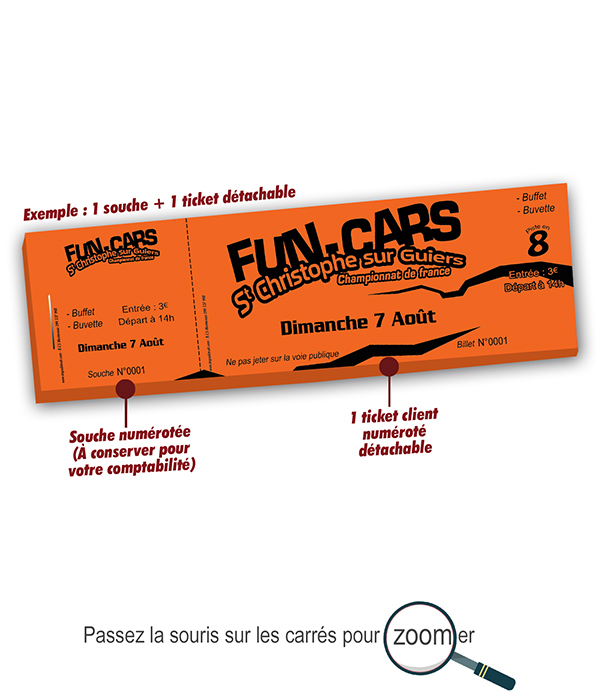 impression billets auto pas cher Fun-Cars