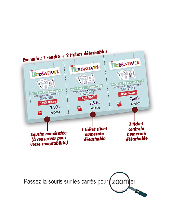 imprimer bons d'entrée parc et exposition Rennes