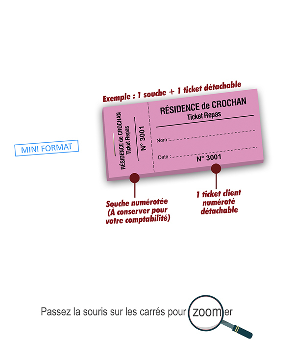 imprimer ticket résidence