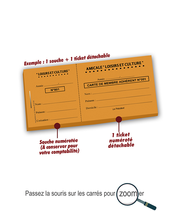 impression de carte de membre personnalisable 2