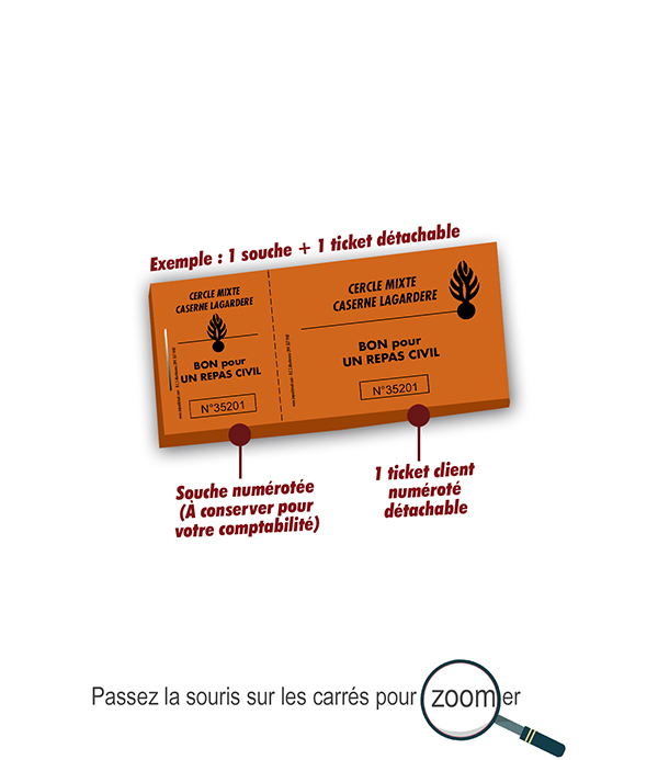 mini billetterie tickets repas lagardere