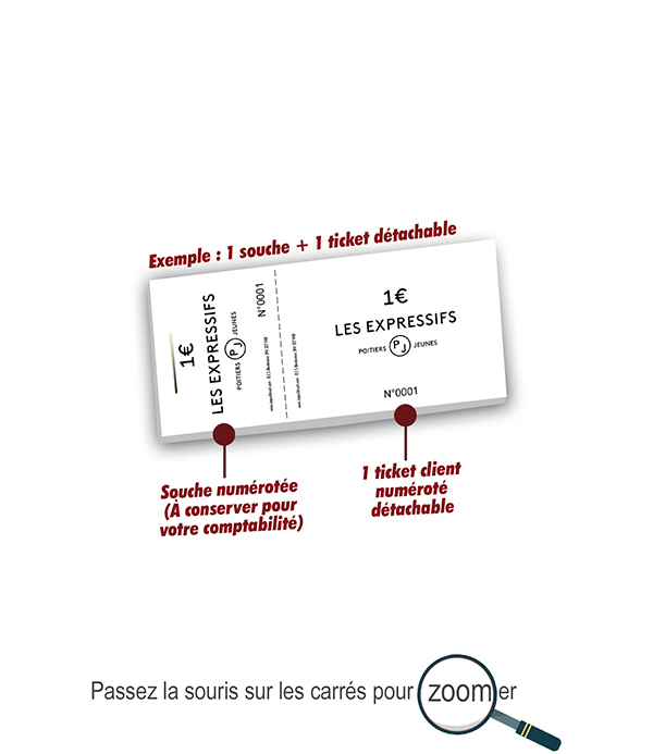 imprimer tickets mini billetterie pas cher Les Expressifs