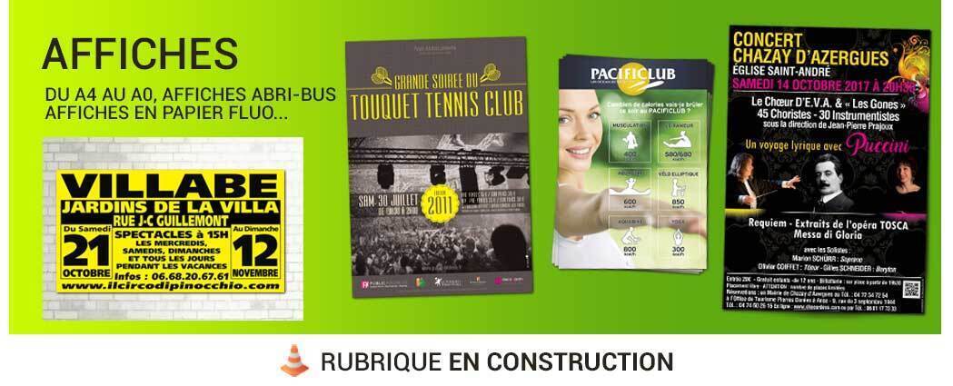 Rubrique Affiches