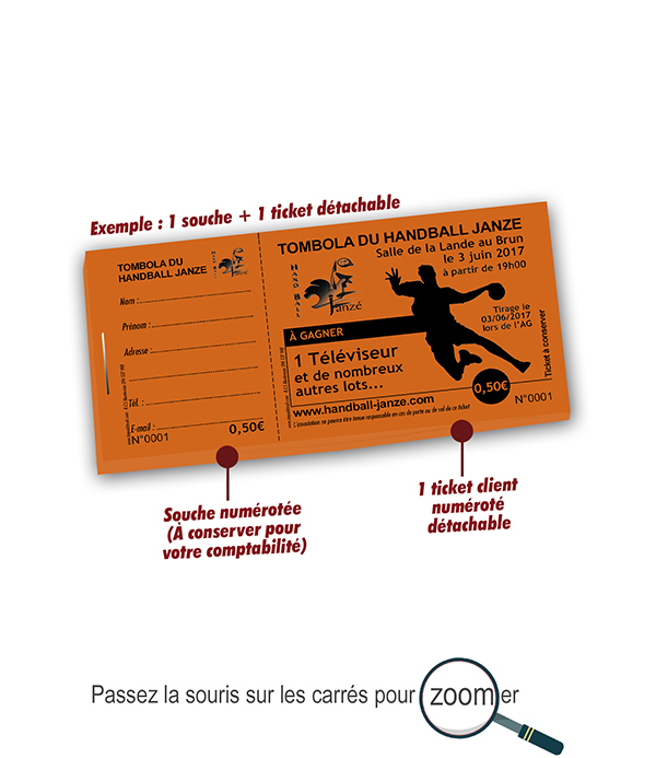 Copie de souscription volontaire tombola sport handball