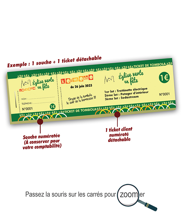 ticket kermesse paroisse