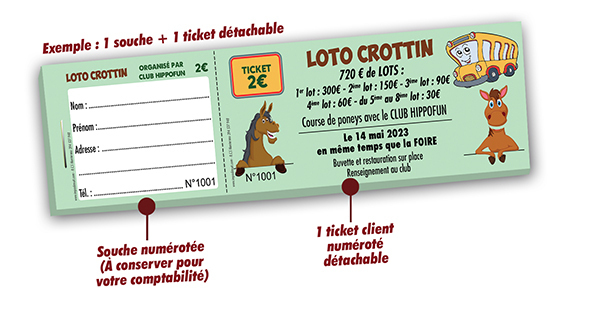 Ticket Loto Crottin