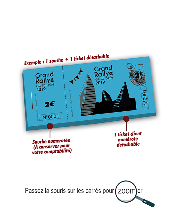 ticket rallye voile