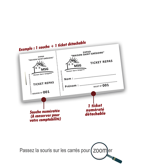 ticket repas Ehpad maison st grégoire