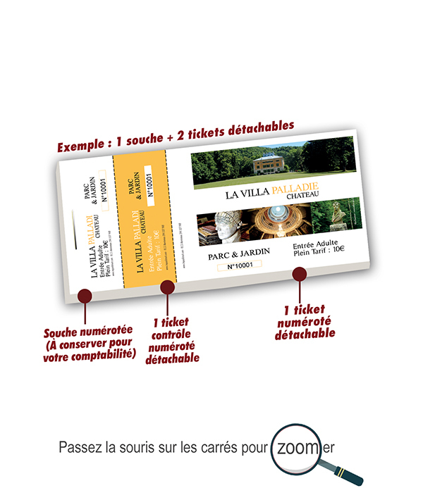 Ticket visite villa parc &amp; jardin