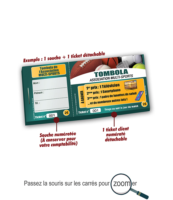 tombola solidaire sport