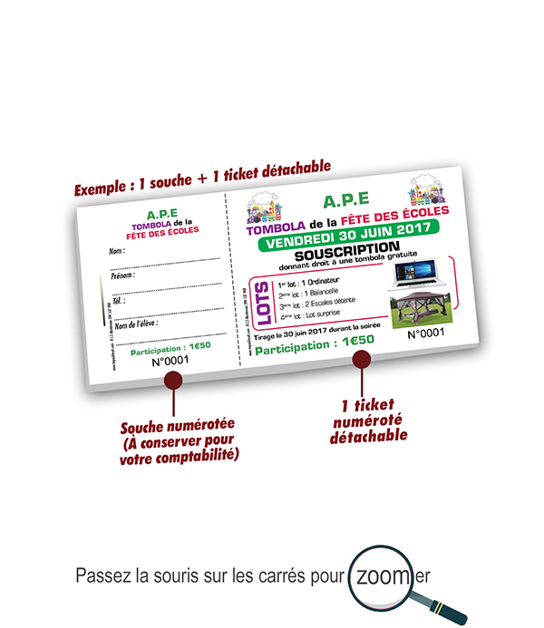 tombola fete des ecoles train