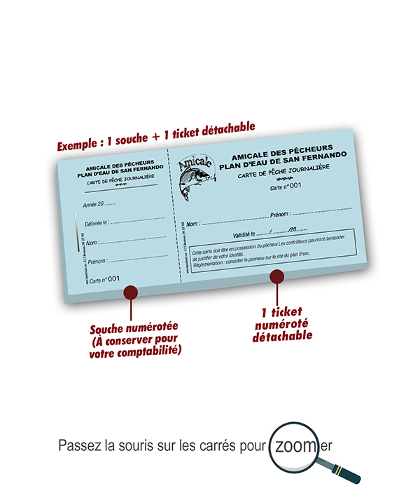 carte de pêche journée