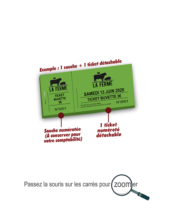 ticket buvette